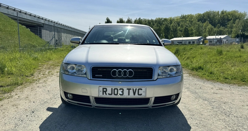 Audi A4 cena 7900 przebieg: 164000, rok produkcji 2003 z Koszalin małe 379